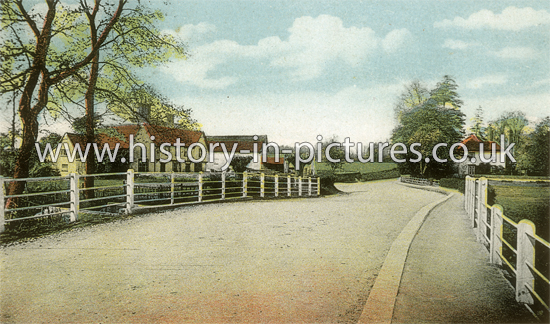 The White Hart and Poole Street, Gt Yeldham, Essex. c.1915